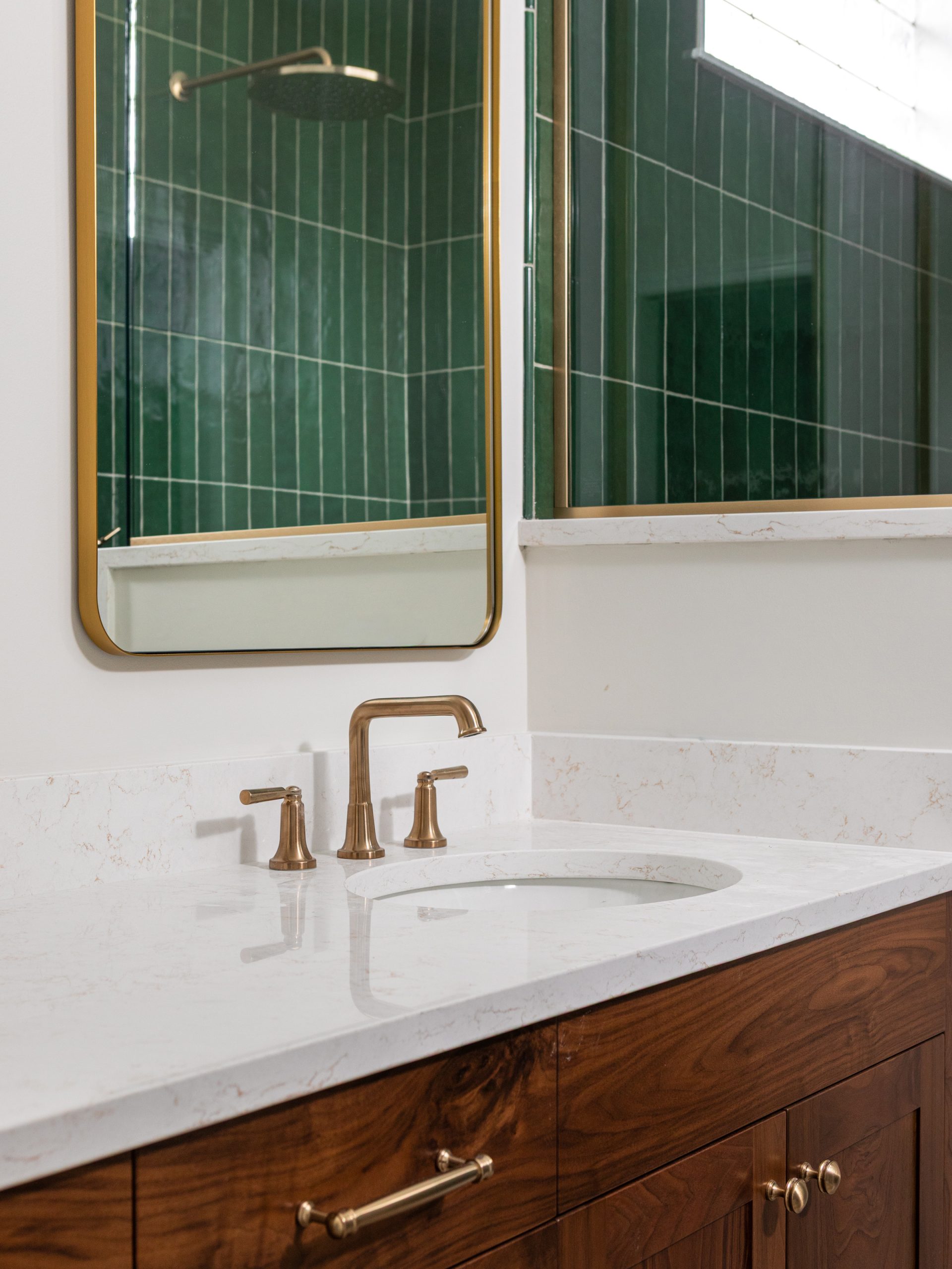 sink and mirror
