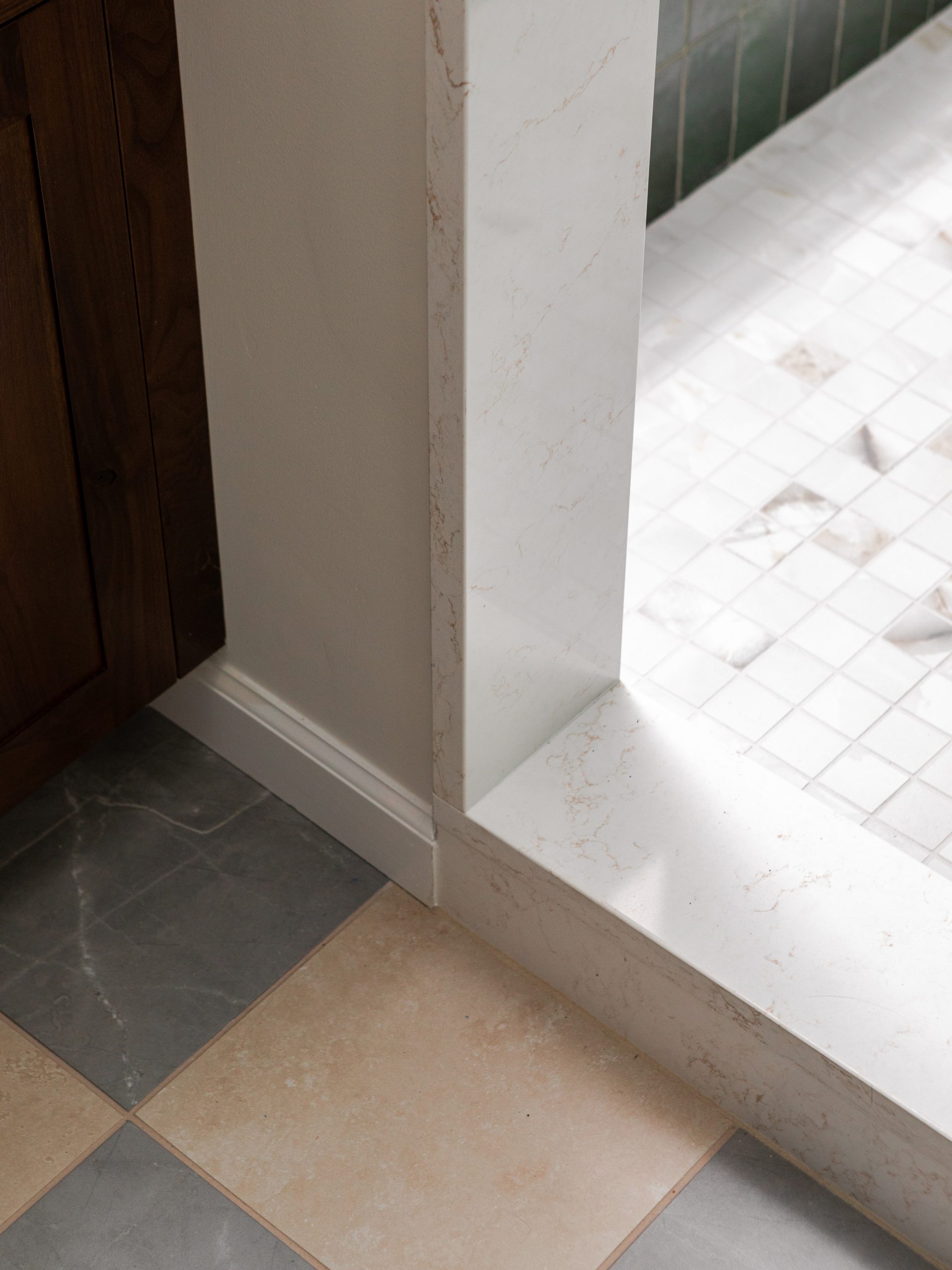 tiled floor